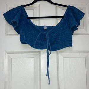 Anthropology Daily Practice Crop Top